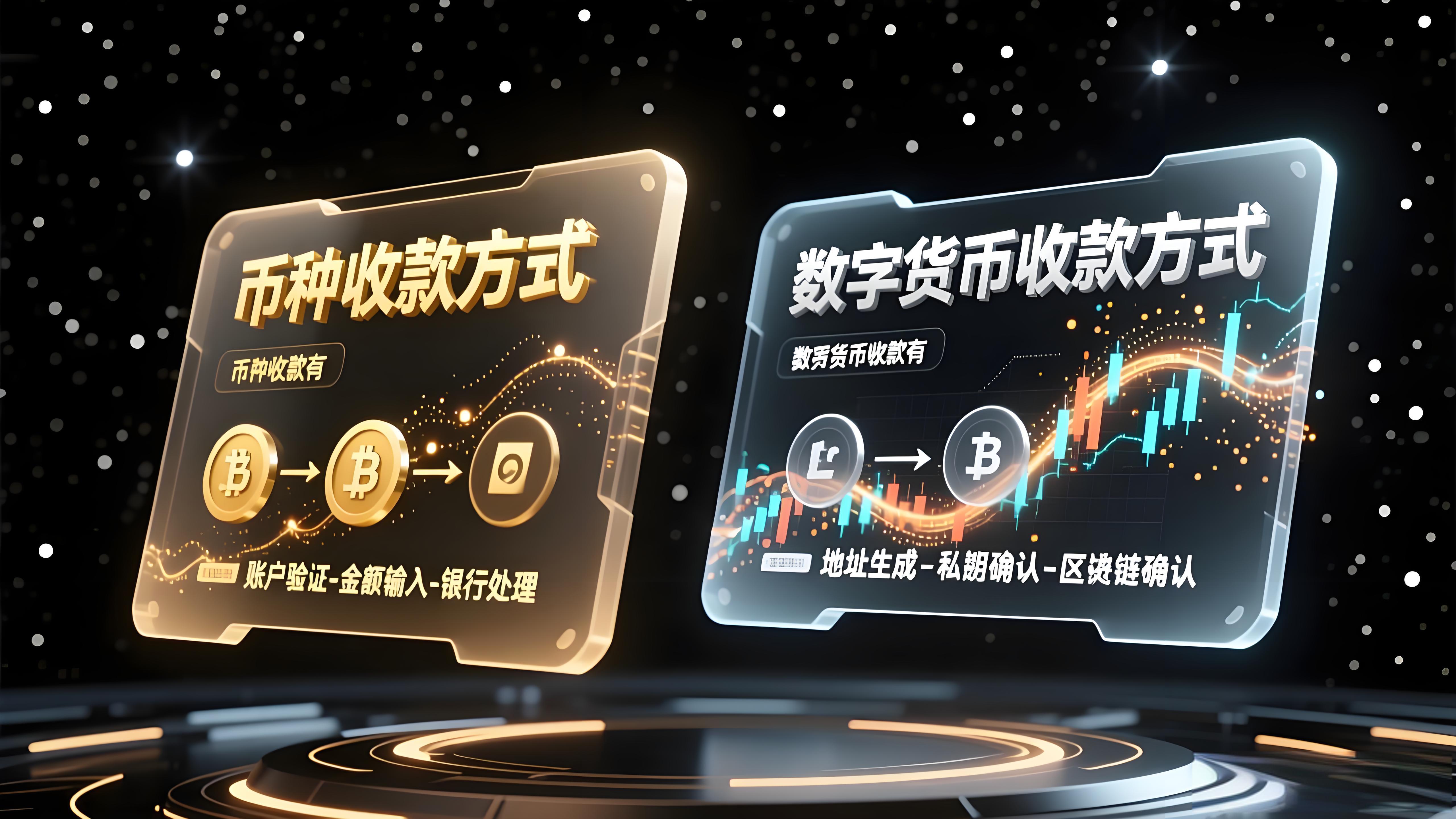 币种和数字货币收款方式有什么差别？